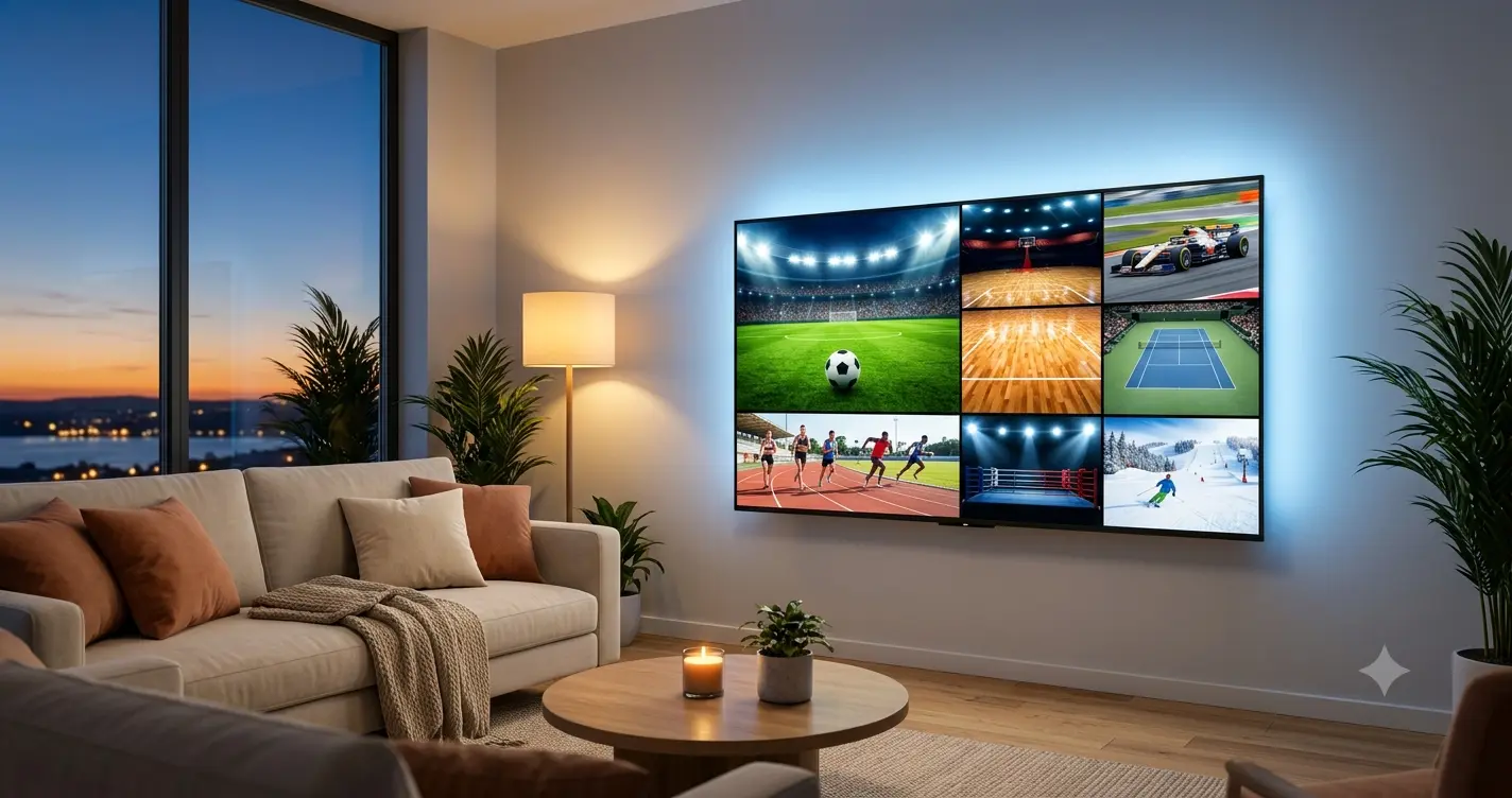 Playlista IPTV do sportu – oglądanie meczów i lig na żywo na telewizorze